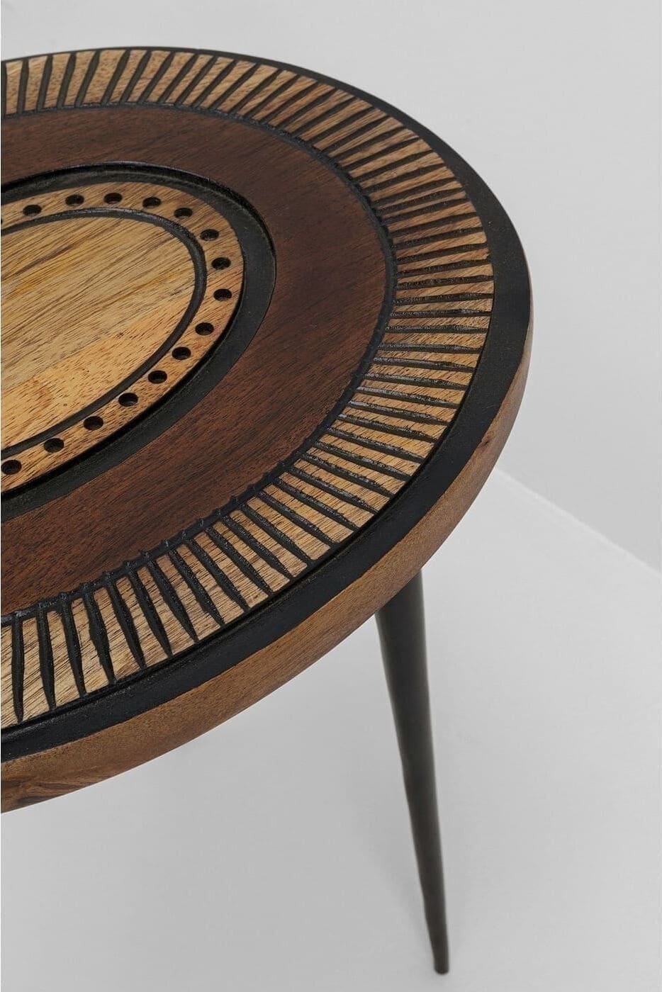 Bijzettafel Medina Oval 40x30cm Kare Design Bijzettafel 70139