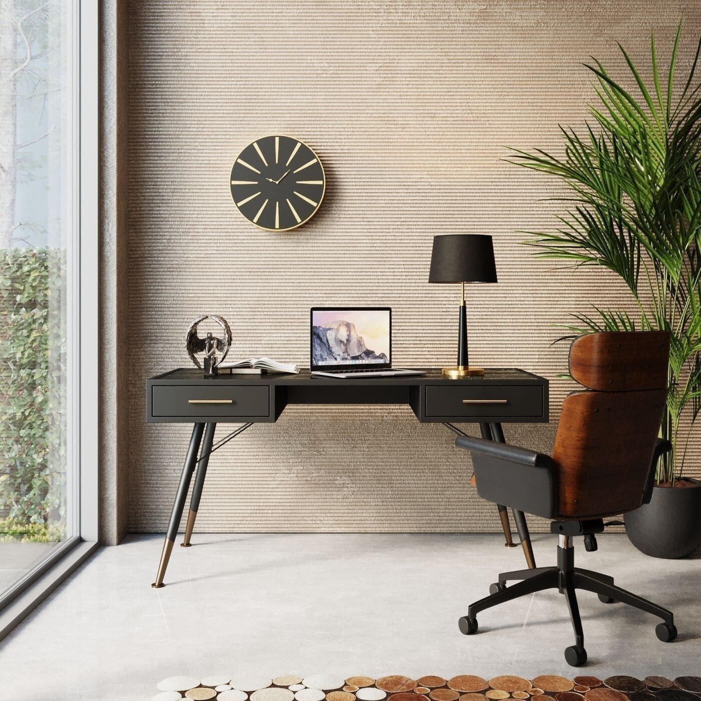 Bureau La Gomera 140x60cm Kare Design Bureau 85827