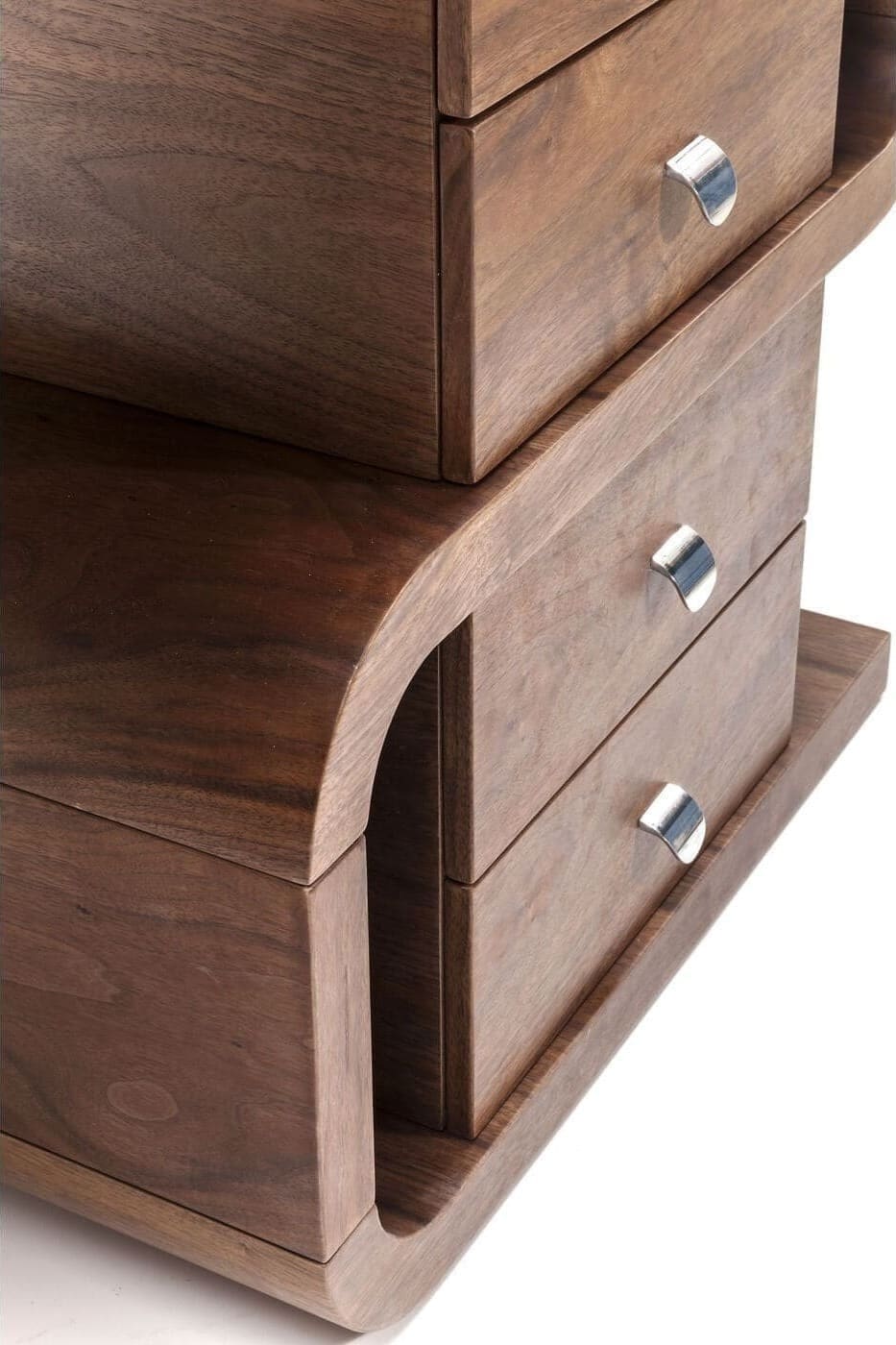 Bureau Soft Snake Walnut 150x70cm Kare Design Bureau 82993