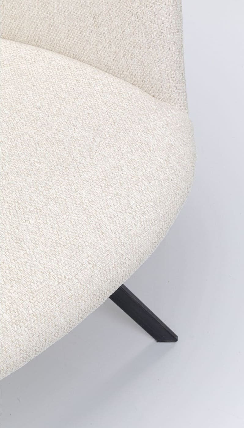 Draaistoel Coco Cream Kare Design Eetkamerstoel 86233