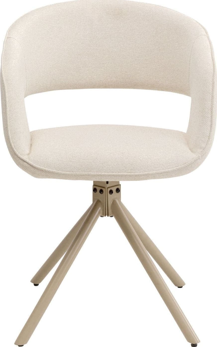 Draaistoel Gina Greige Kare Design Eetkamerstoel 70725