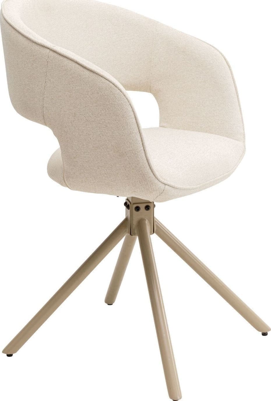 Draaistoel Gina Greige Kare Design Eetkamerstoel 70725