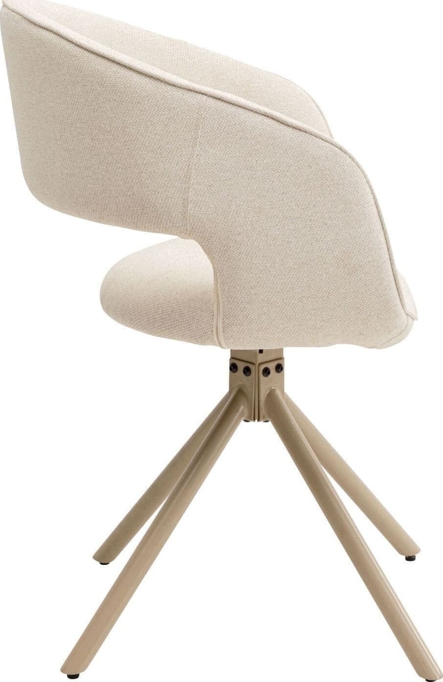 Draaistoel Gina Greige Kare Design Eetkamerstoel 70725