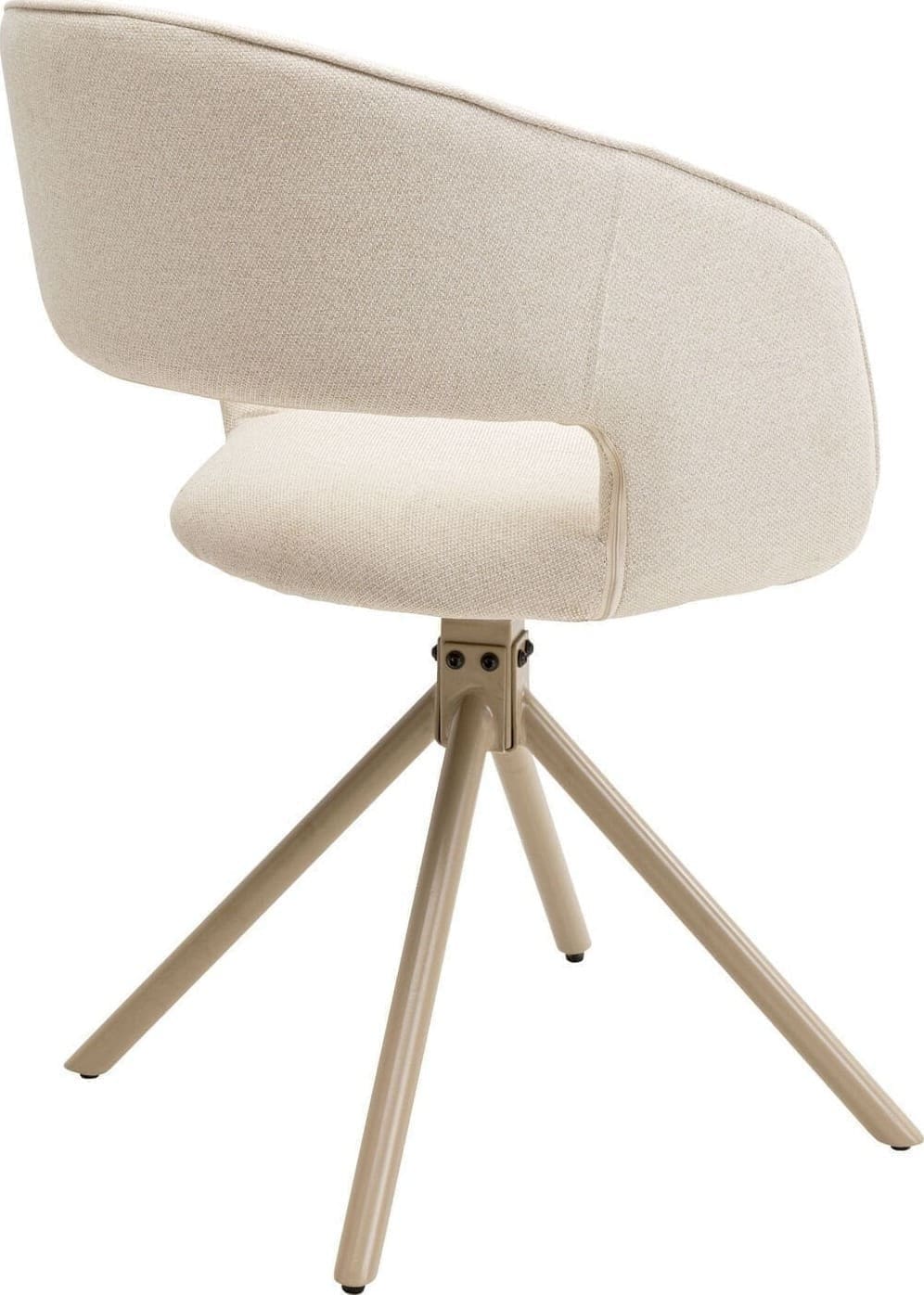 Draaistoel Gina Greige Kare Design Eetkamerstoel 70725