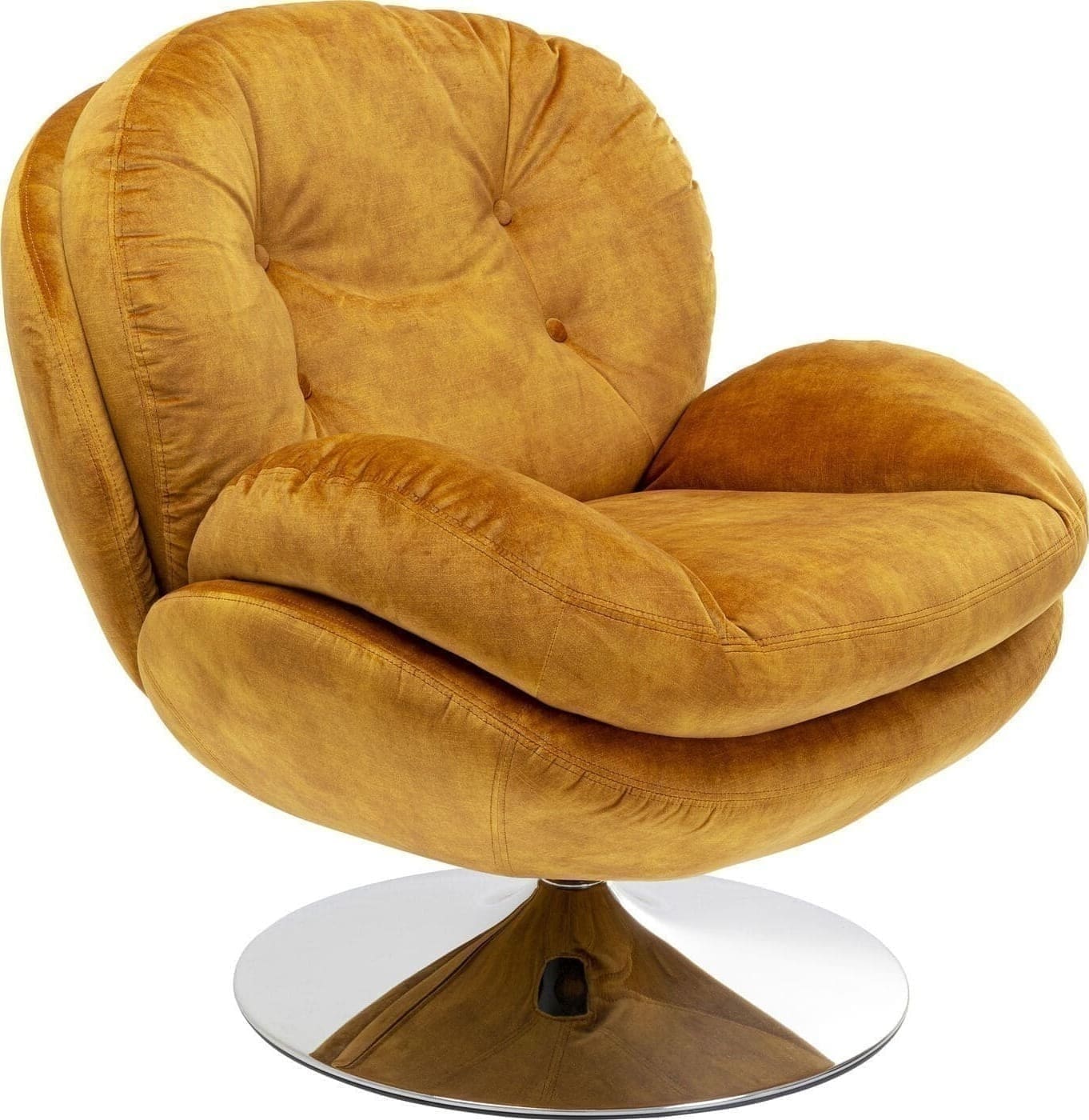 Draaistoel Met Arm Cosy Amber Kare Design Armstoel 85528