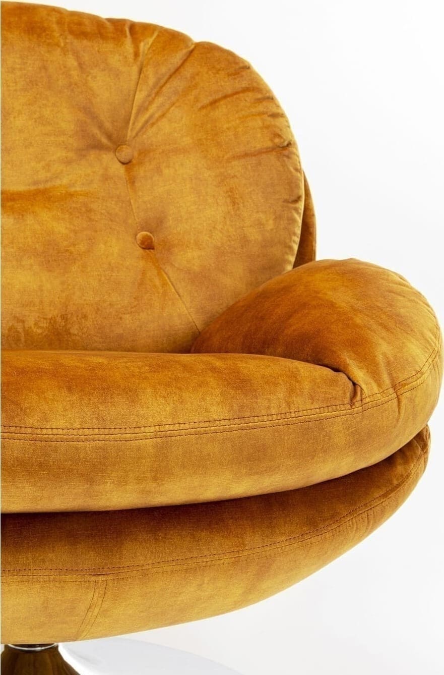 Draaistoel Met Arm Cosy Amber Kare Design Armstoel 85528