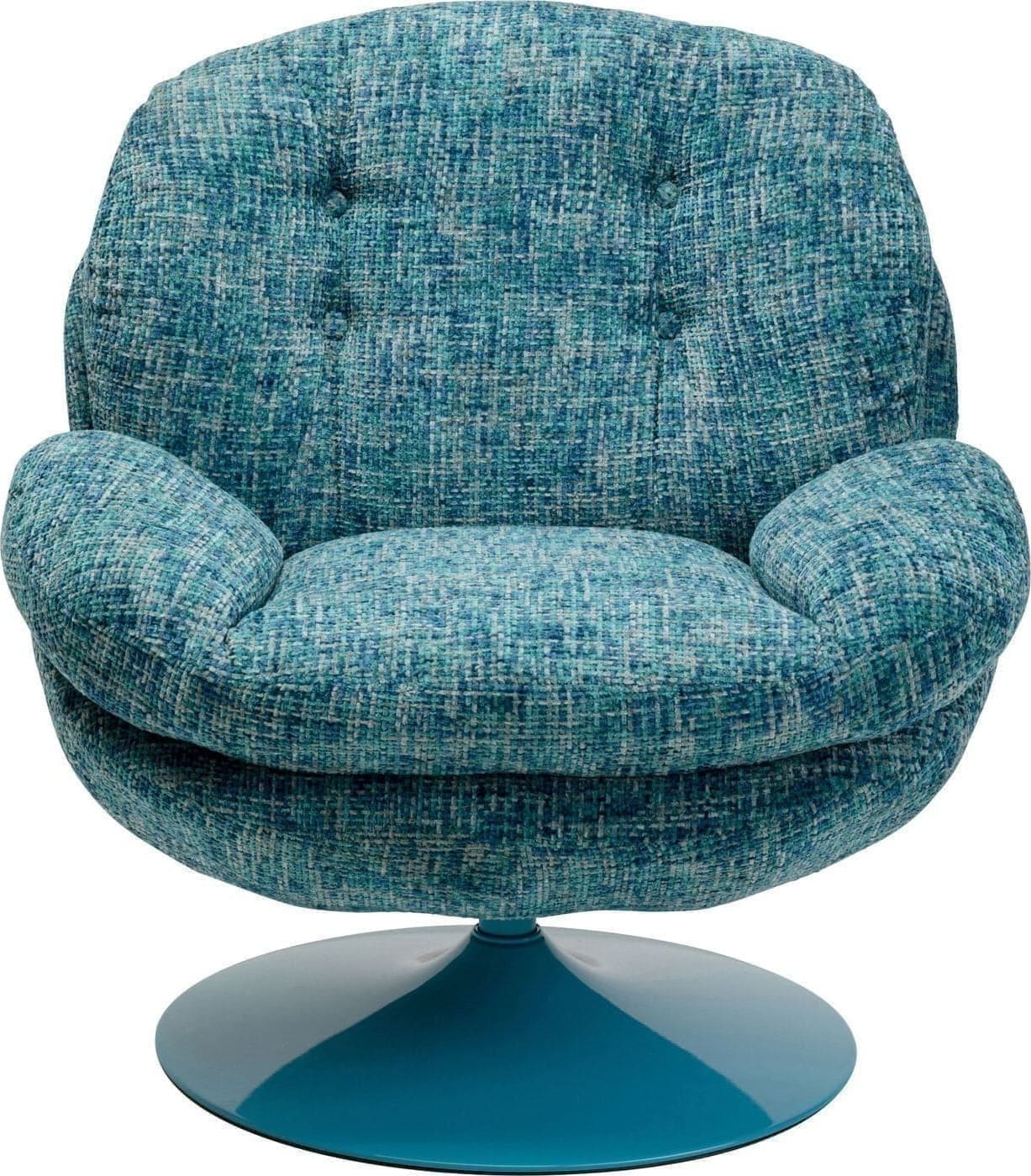 Draaistoel Met Arm Cosy Blue Kare Design Armstoel 70679