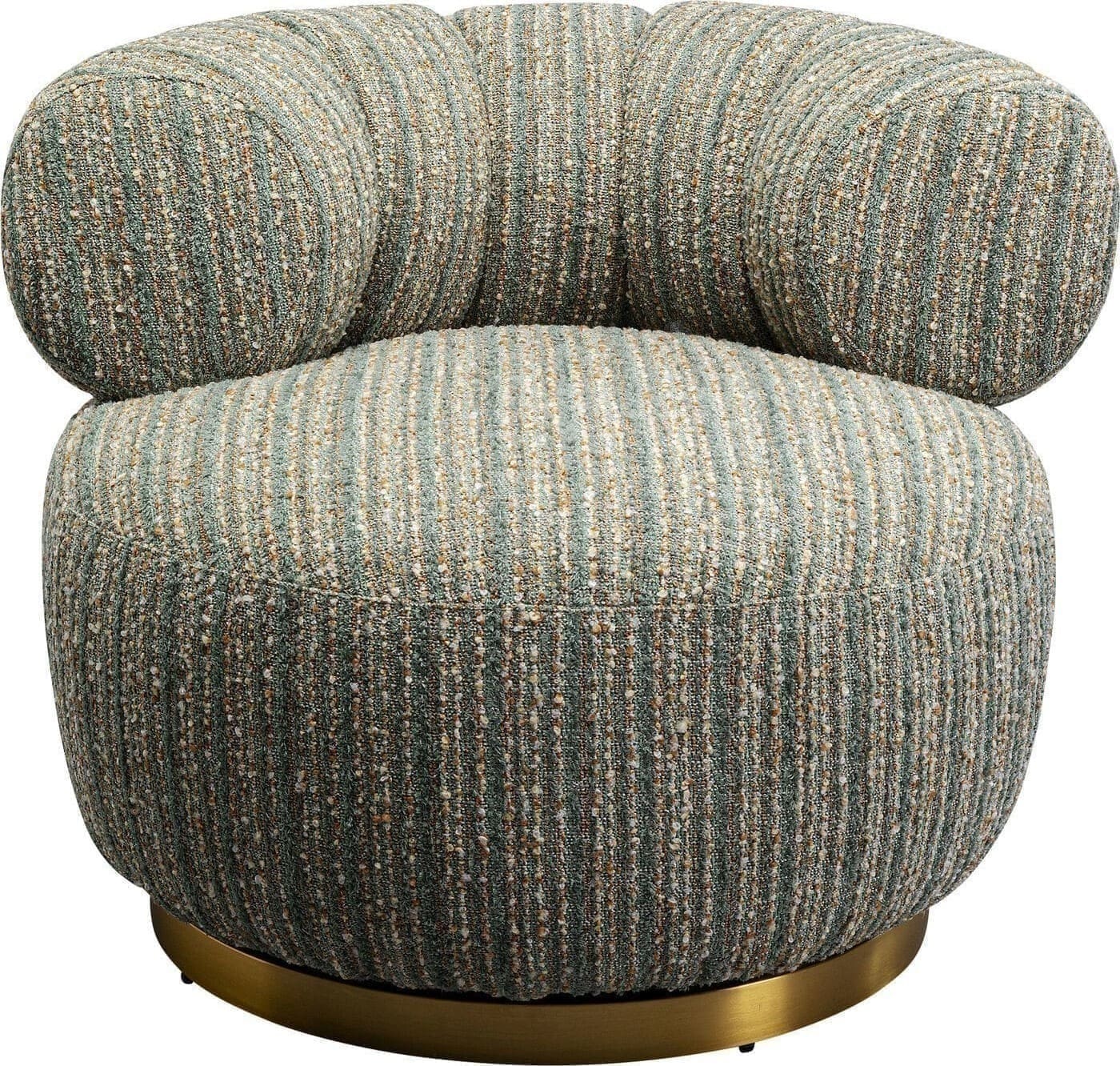 Draaistoel Met Arm Couture Stripes Blue Kare Design Armstoel 87894