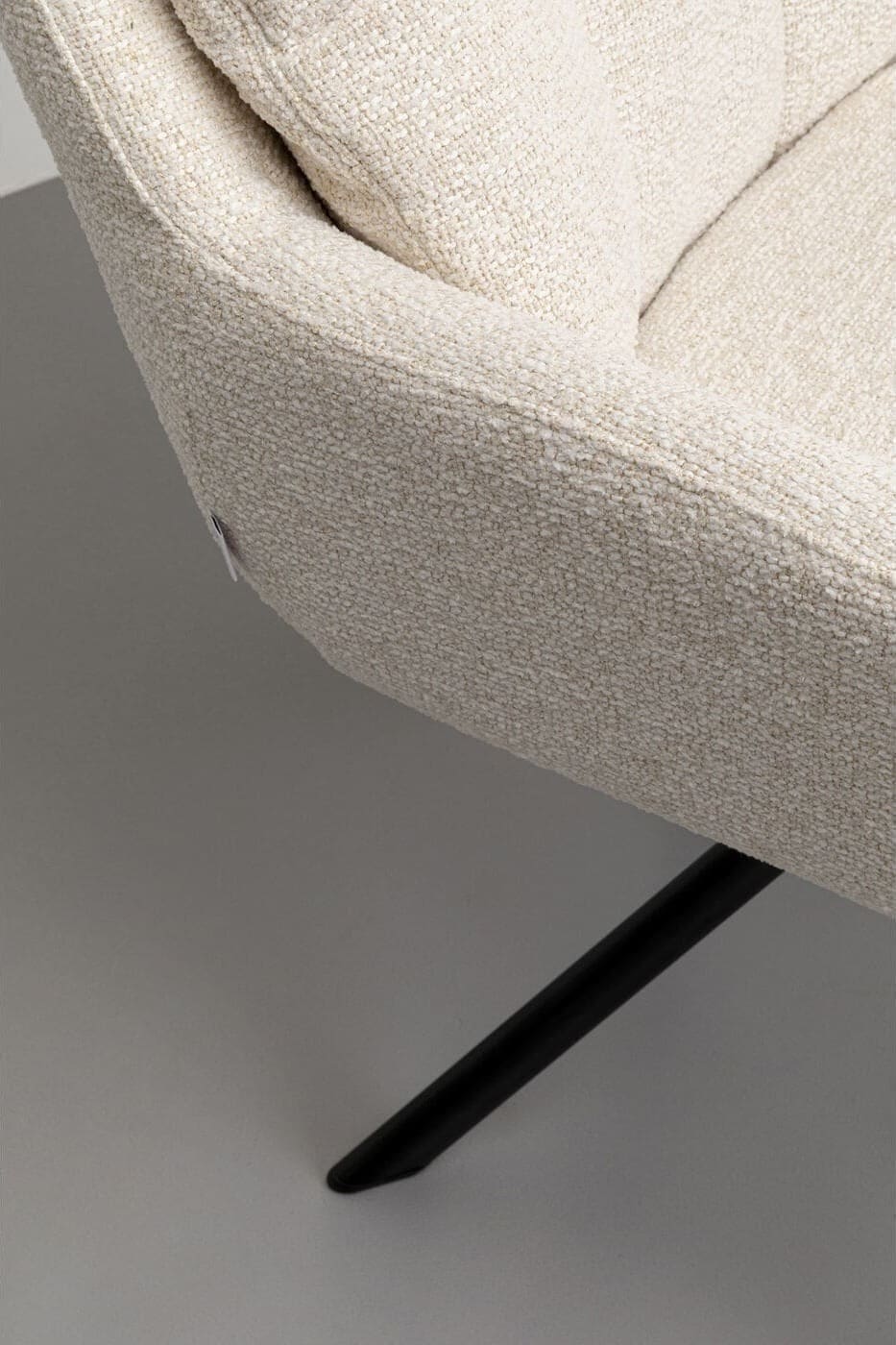 Draaistoel Molly Beige Kare Design Eetkamerstoel 70423