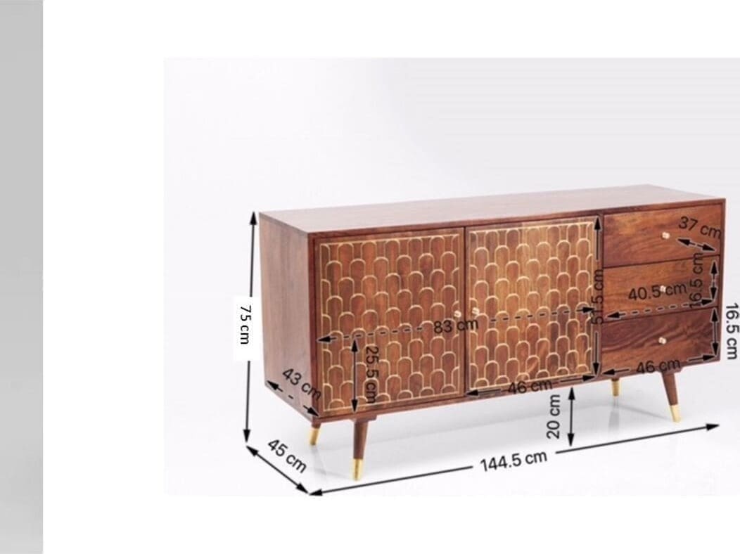 Dressoir Muskat Kare Design Dressoir 83366