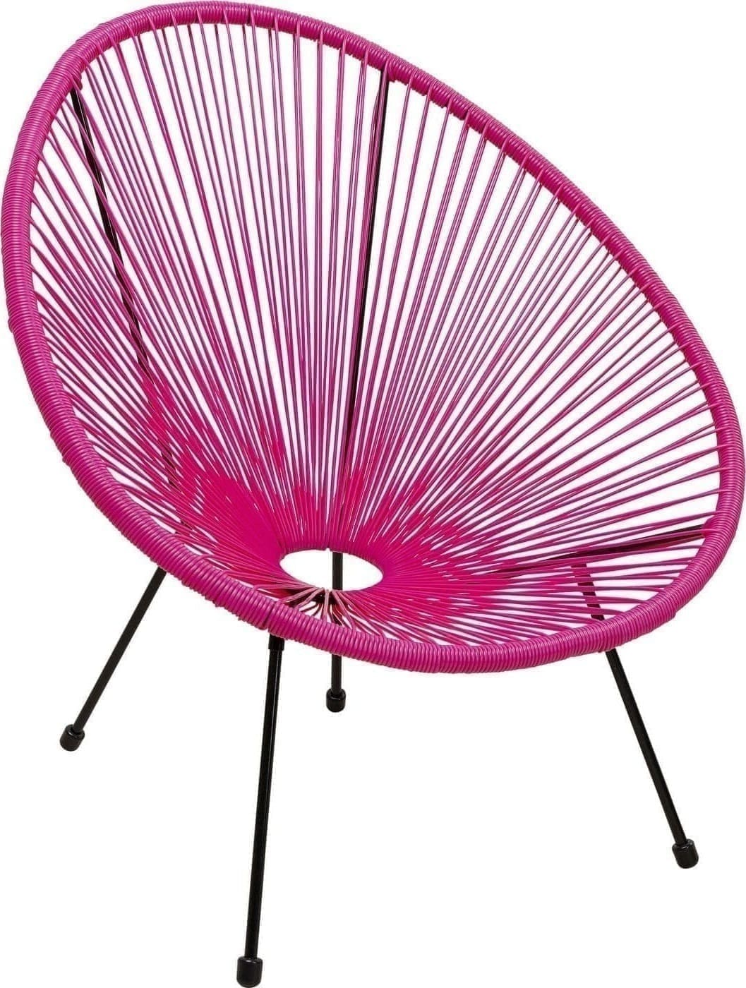 Fauteuil Acapulco Pink Kare Design Fauteuil 86251
