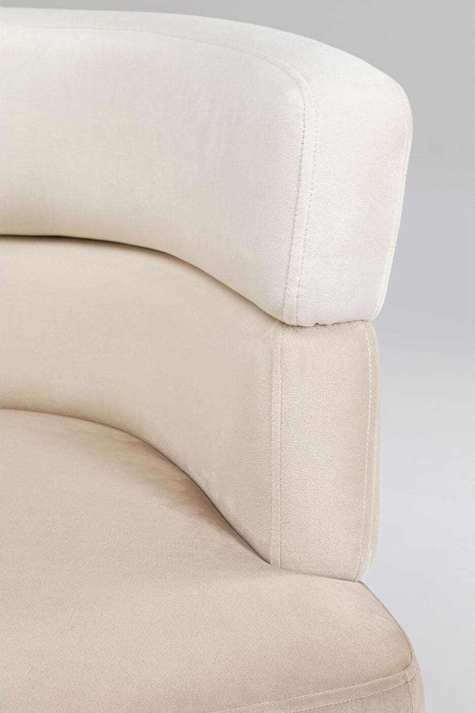 Fauteuil Sandwich Cream Kare Design Fauteuil 85845