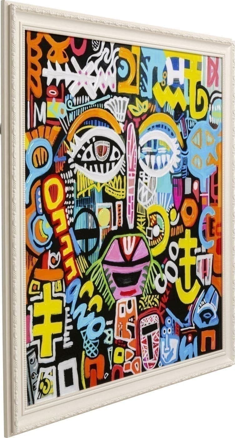 Fotolijst Muse Face 80x80cm Kare Design Schilderij 57553