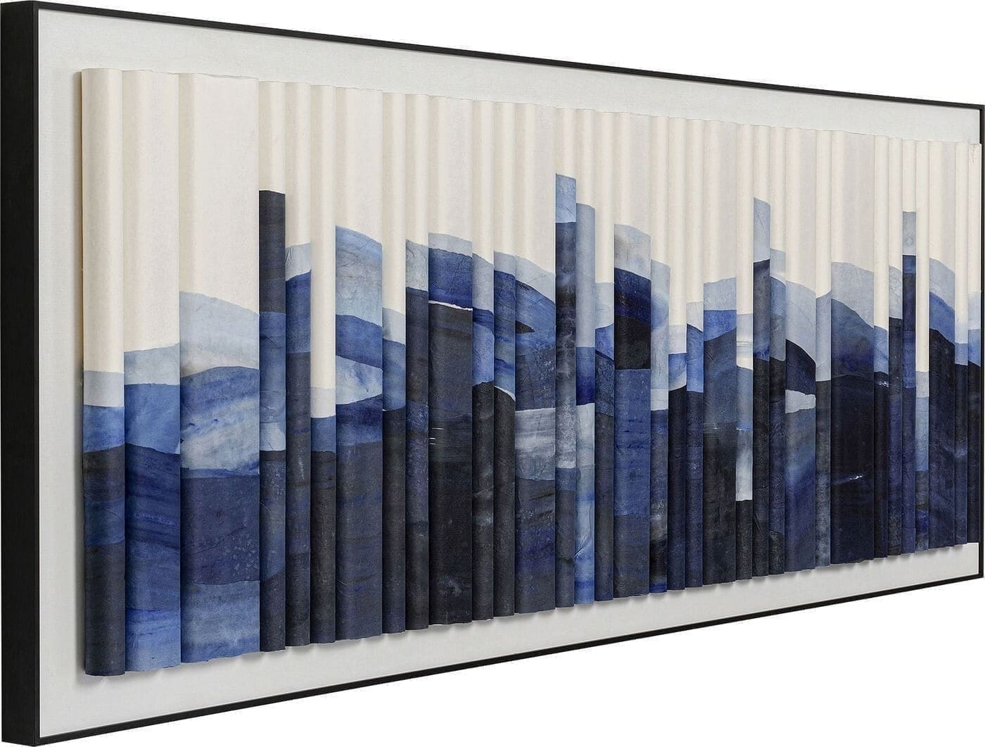Fotolijst Shadow Skyline Blue 160x60cm Kare Design Schilderij 56238