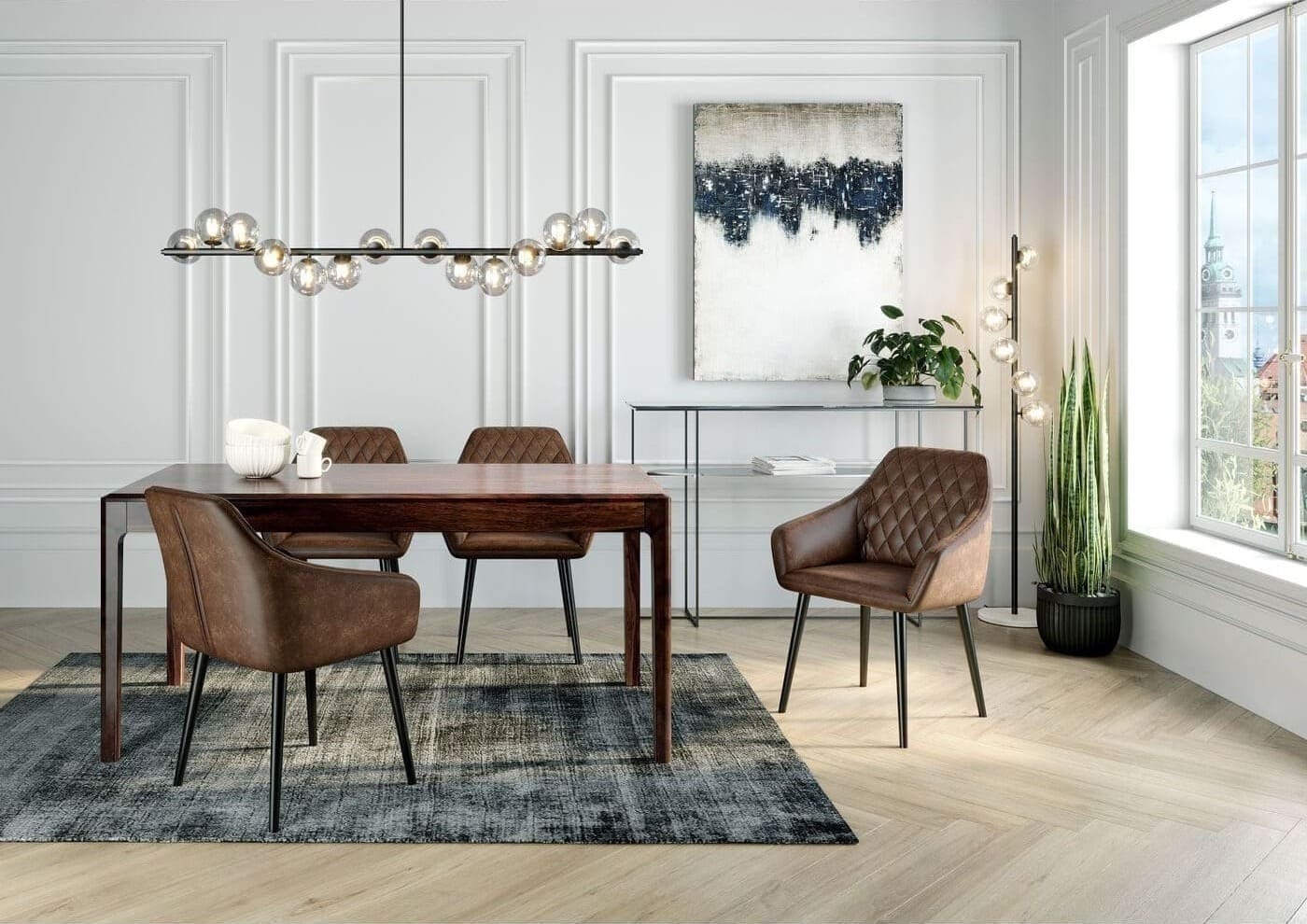 Hanglamp Scala Bals Black 155cm Kare Design Hanglamp 52511