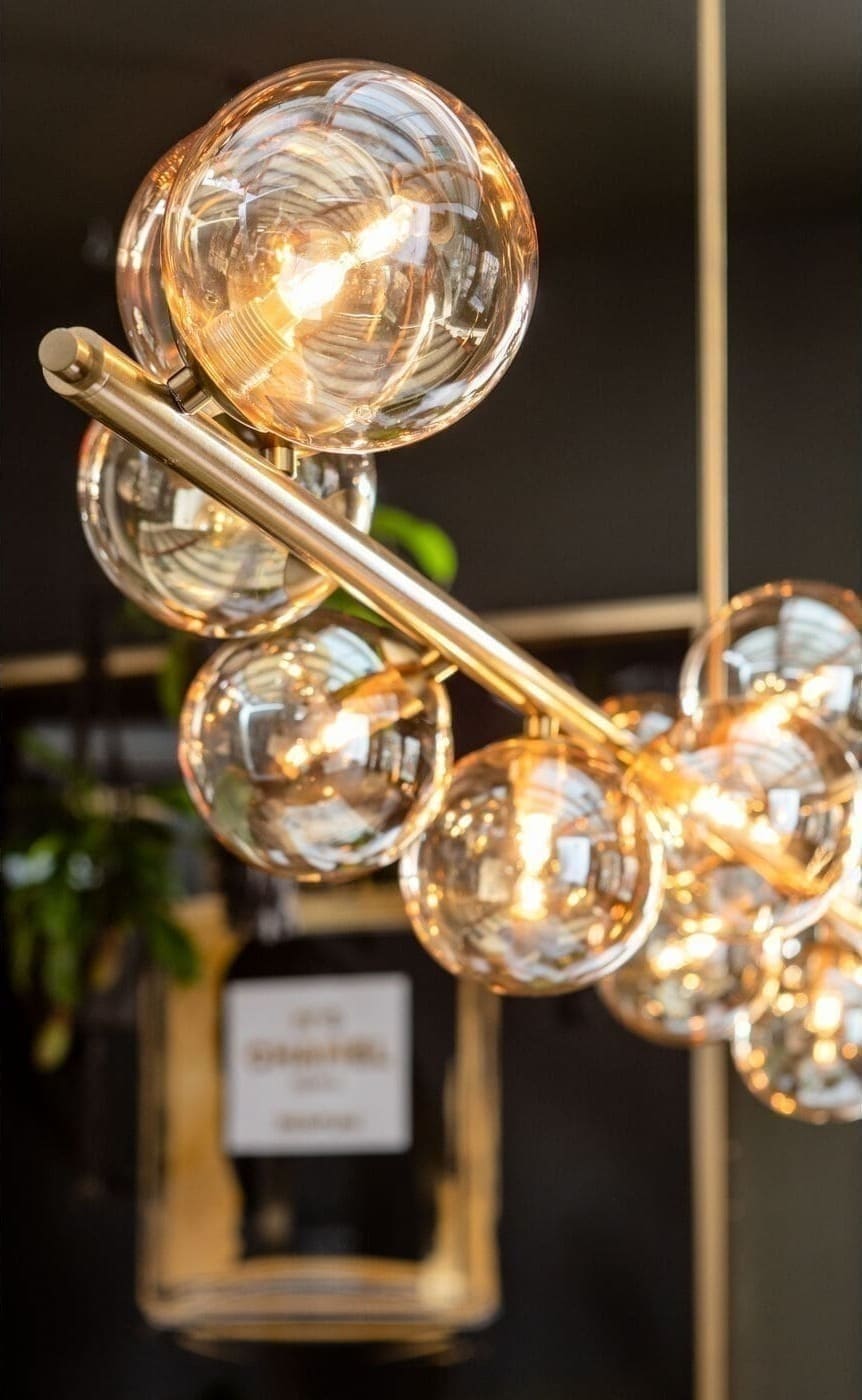 Hanglamp Scala Bals Brass 155cm Kare Design Hanglamp 52512