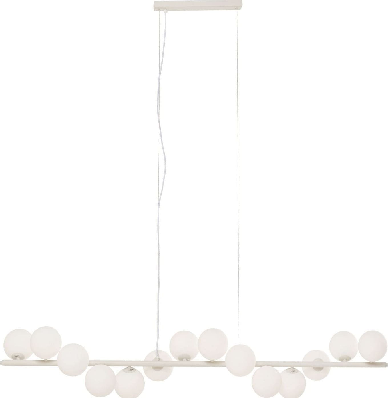Hanglamp Scala Bals Milky Greige 150cm Kare Design Hanglamp 57546