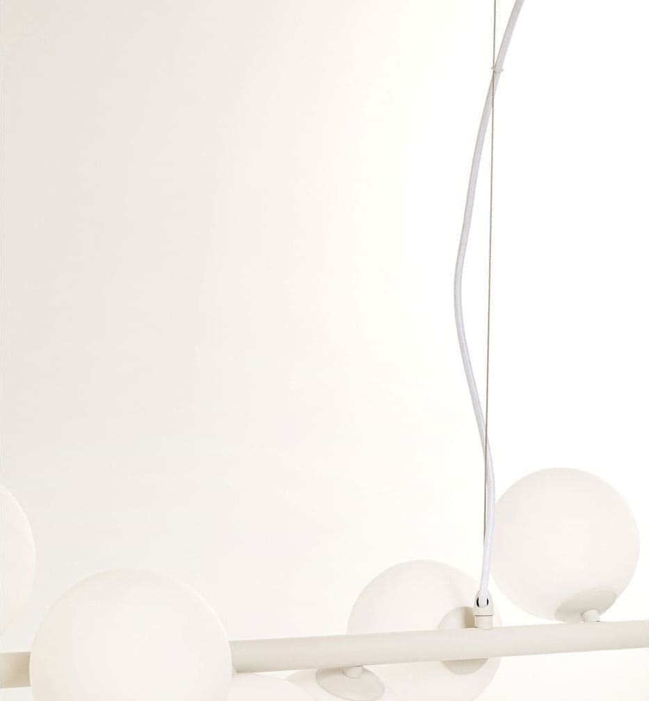Hanglamp Scala Bals Milky Greige 150cm Kare Design Hanglamp 57546