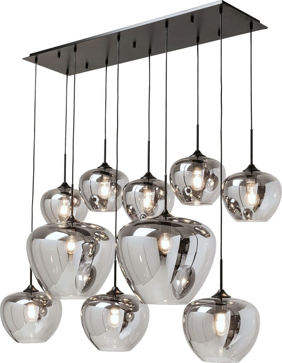 Hanglamp Sphere Smoke Ten 160cm Kare Design Hanglamp 56696