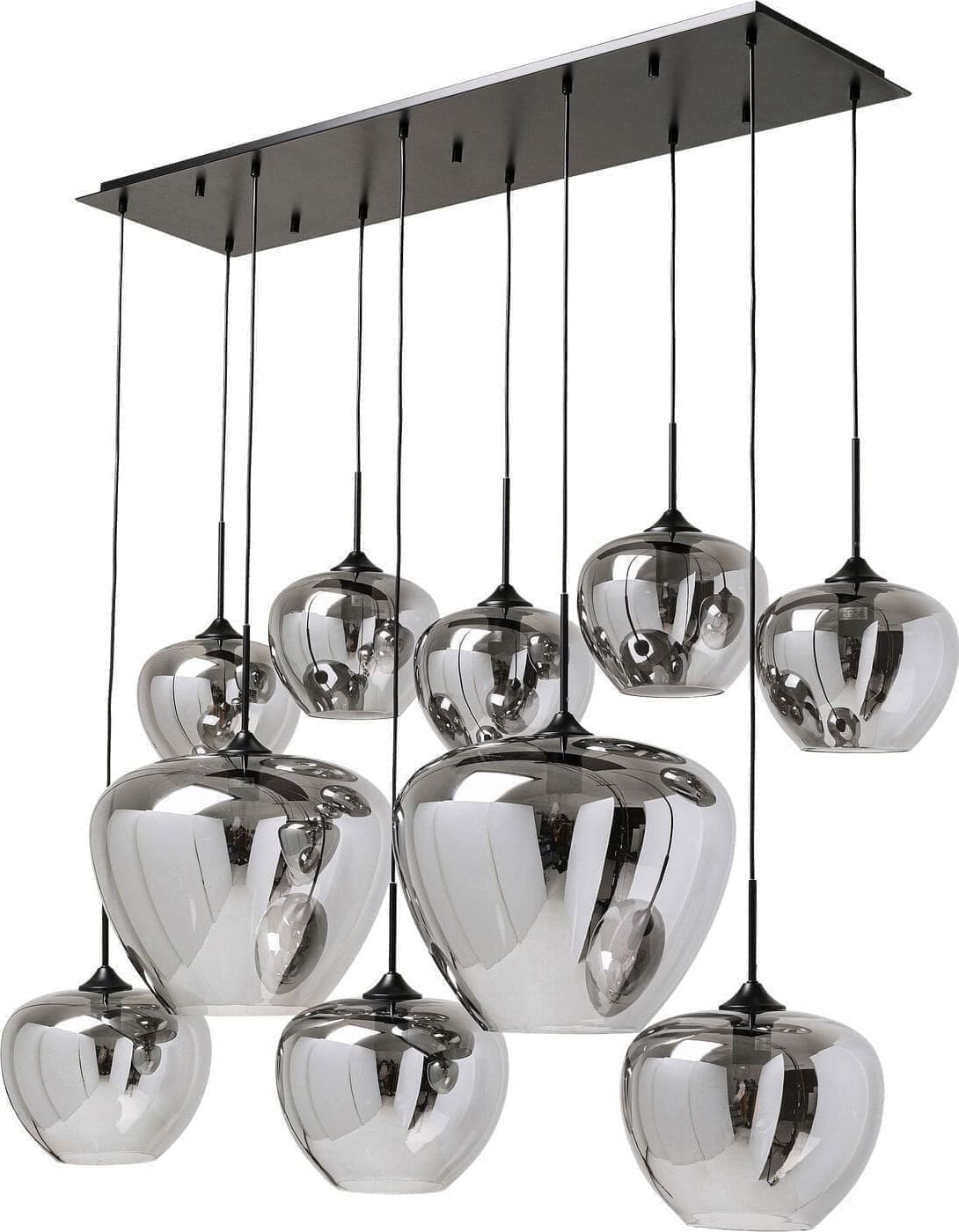 Hanglamp Sphere Smoke Ten 160cm Kare Design Hanglamp 56696