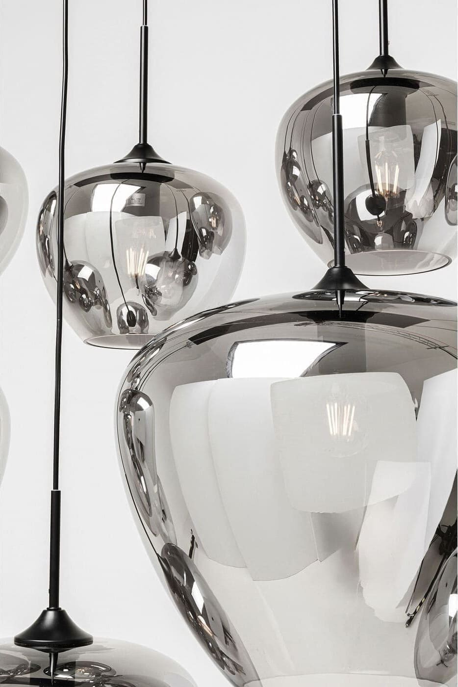 Hanglamp Sphere Smoke Ten 160cm Kare Design Hanglamp 56696
