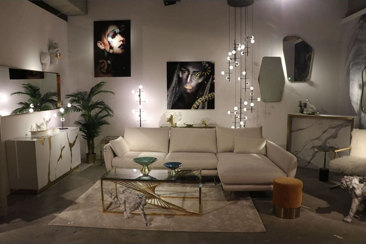 Hanglamp Trapez 280cm Kare Design Hanglamp 52472