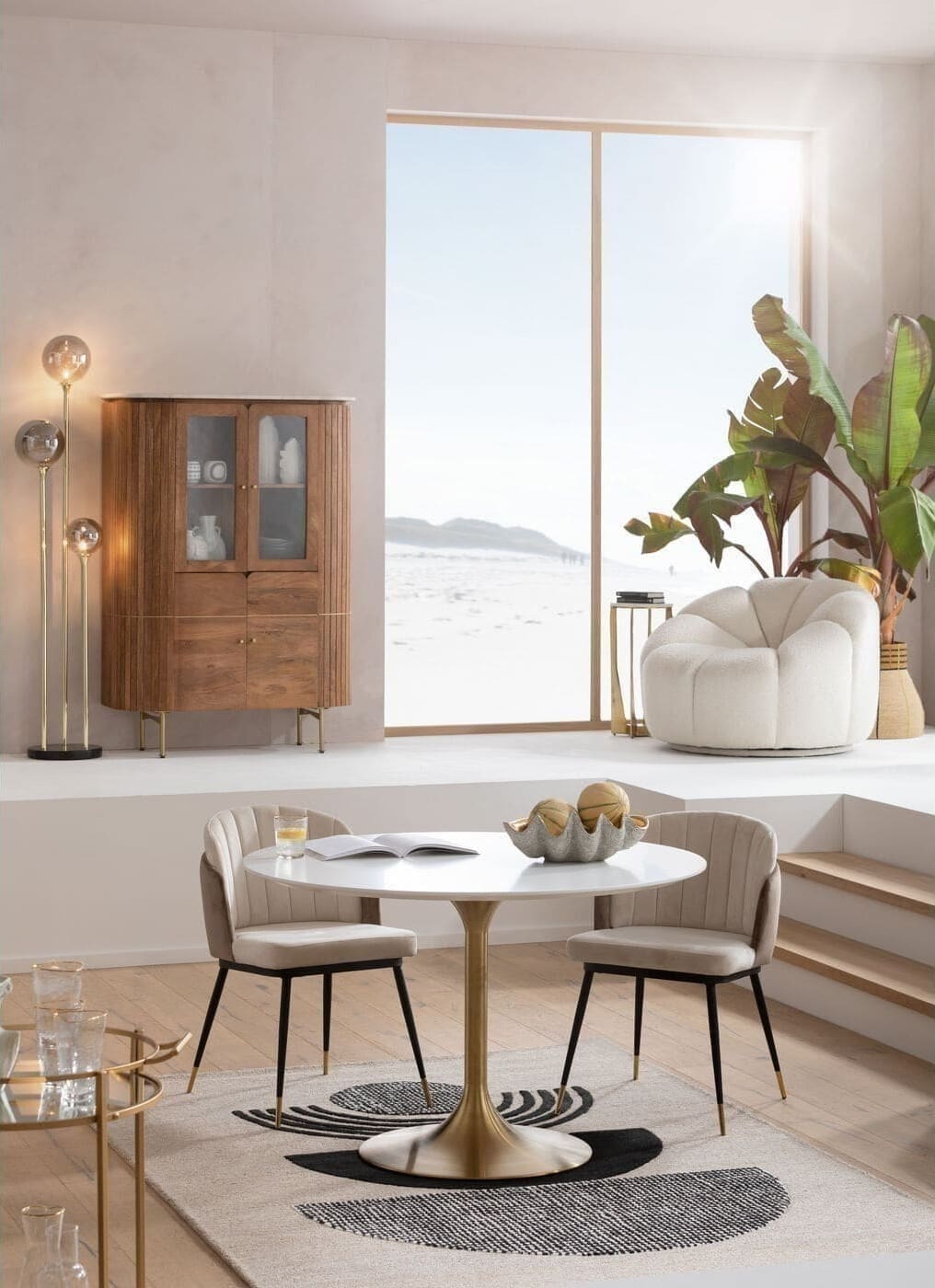 Kast Grace 100x145cm Kare Design Kast|Bergkast 86465