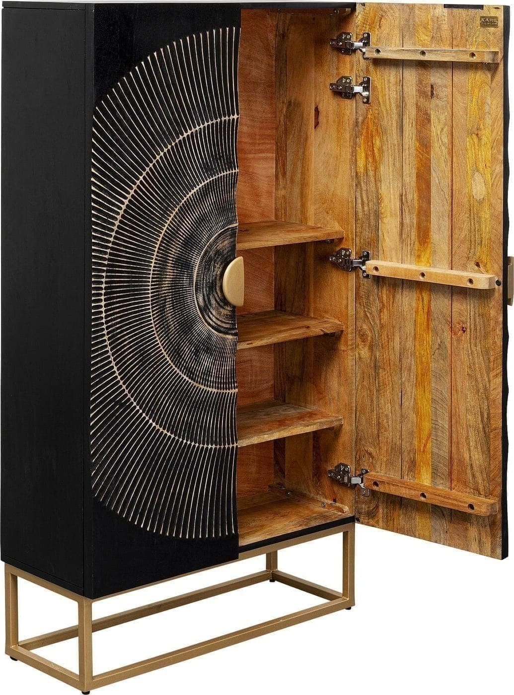 Kast Madeira Dark 76x140cm Kare Design Kast|Bergkast 86565