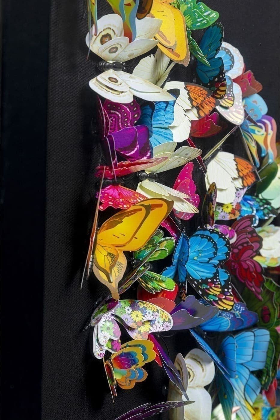 Object Schilderij Farfalla 120x120cm Kare Design Beeld 51628