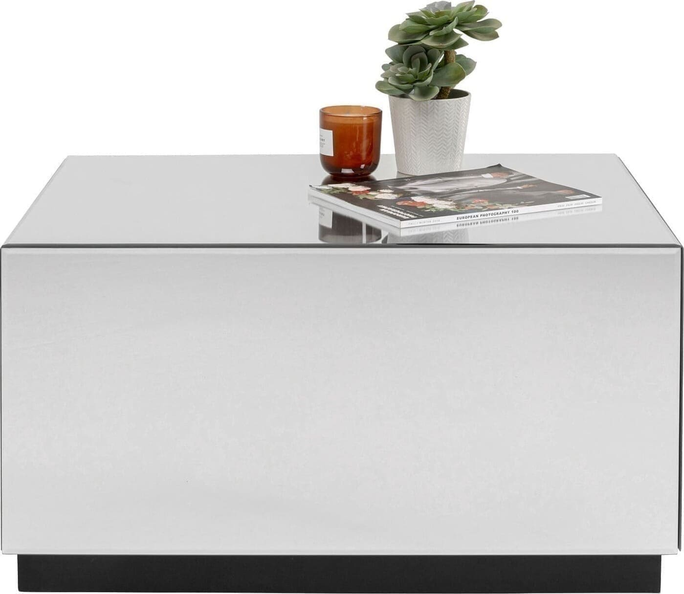Salontafel Luxy Spiegel Trunk 80x60cm Kare Design Salontafel 70671