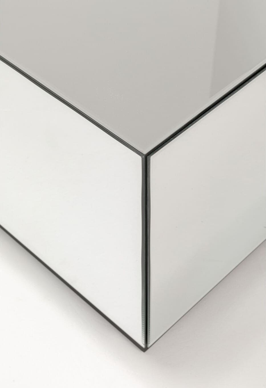 Salontafel Luxy Spiegel Trunk 80x60cm Kare Design Salontafel 70671