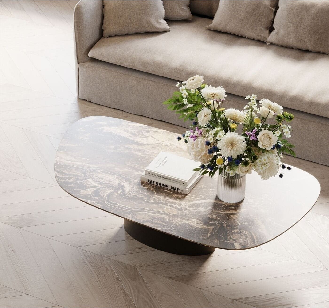 Salontafel Paso 150x86cm Kare Design Salontafel 70310