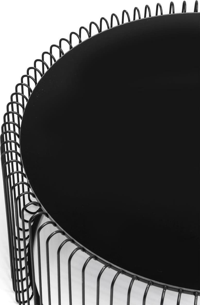 Salontafel Wire Black (2/Set) Kare Design Salontafel 79577