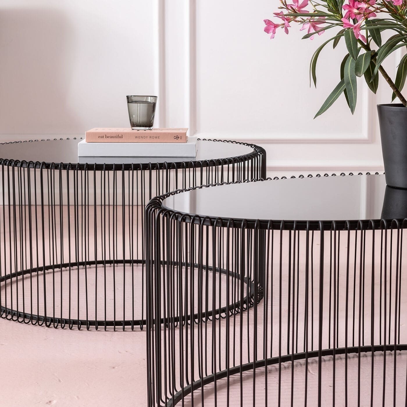 Salontafel Wire Uno Black 60x90cm Kare Design Salontafel 84517