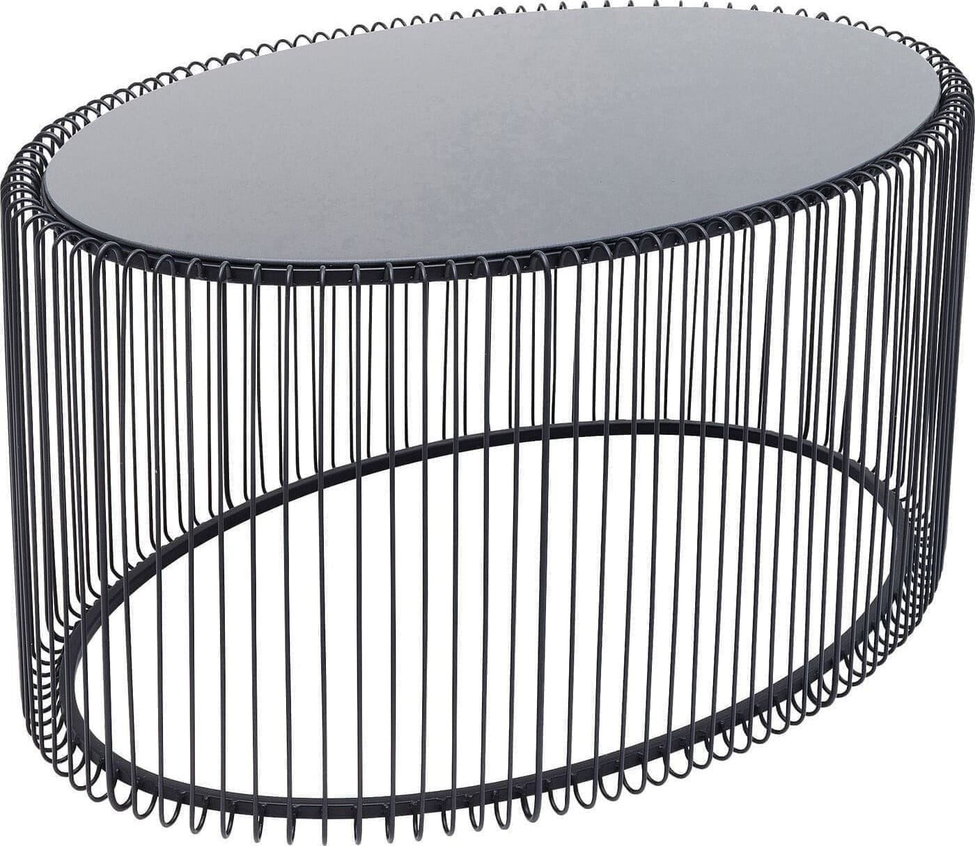 Salontafel Wire Uno Black 60x90cm Kare Design Salontafel 84517