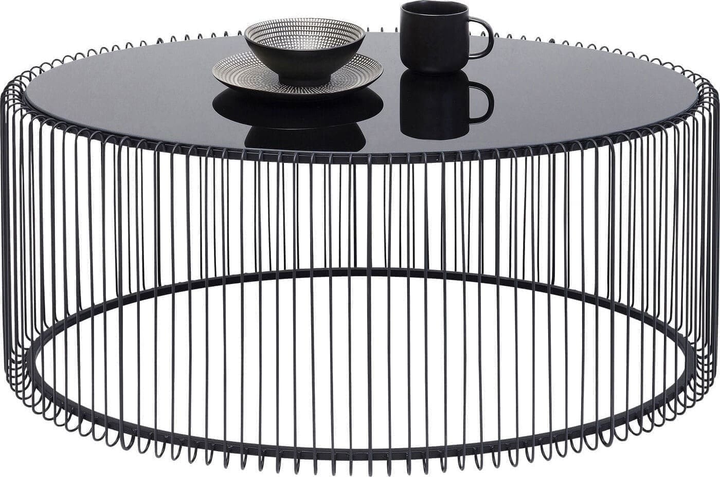 Salontafel Wire Uno Black 60x90cm Kare Design Salontafel 84517