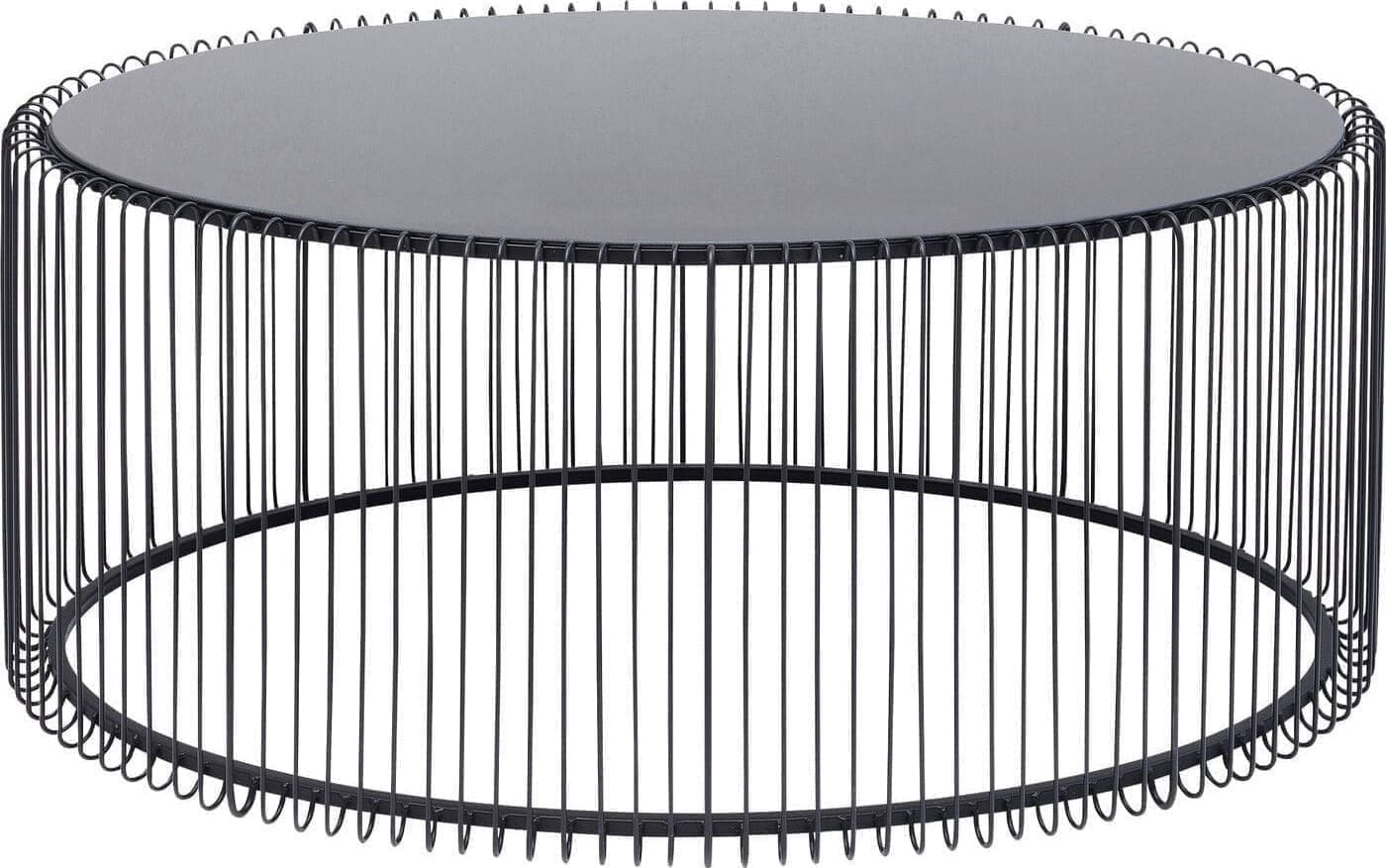 Salontafel Wire Uno Black 60x90cm Kare Design Salontafel 84517