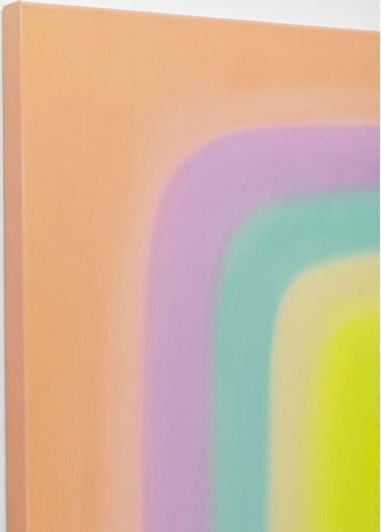Schilderij Canvas Tendency Blush 120x160cm Kare Design Schilderij 56765