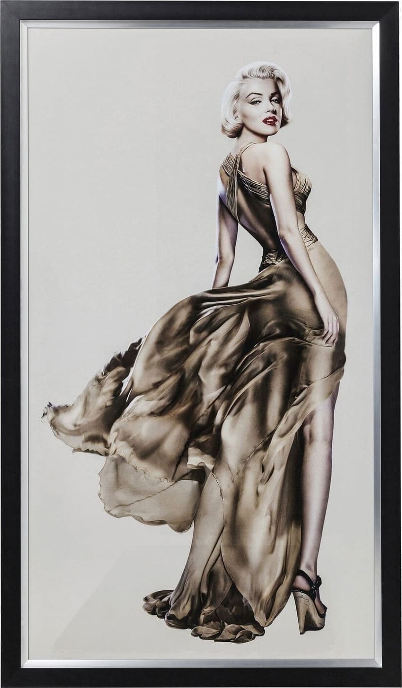Schilderij + Frame Marilyn 100x172cm Kare Design Schilderij 64657