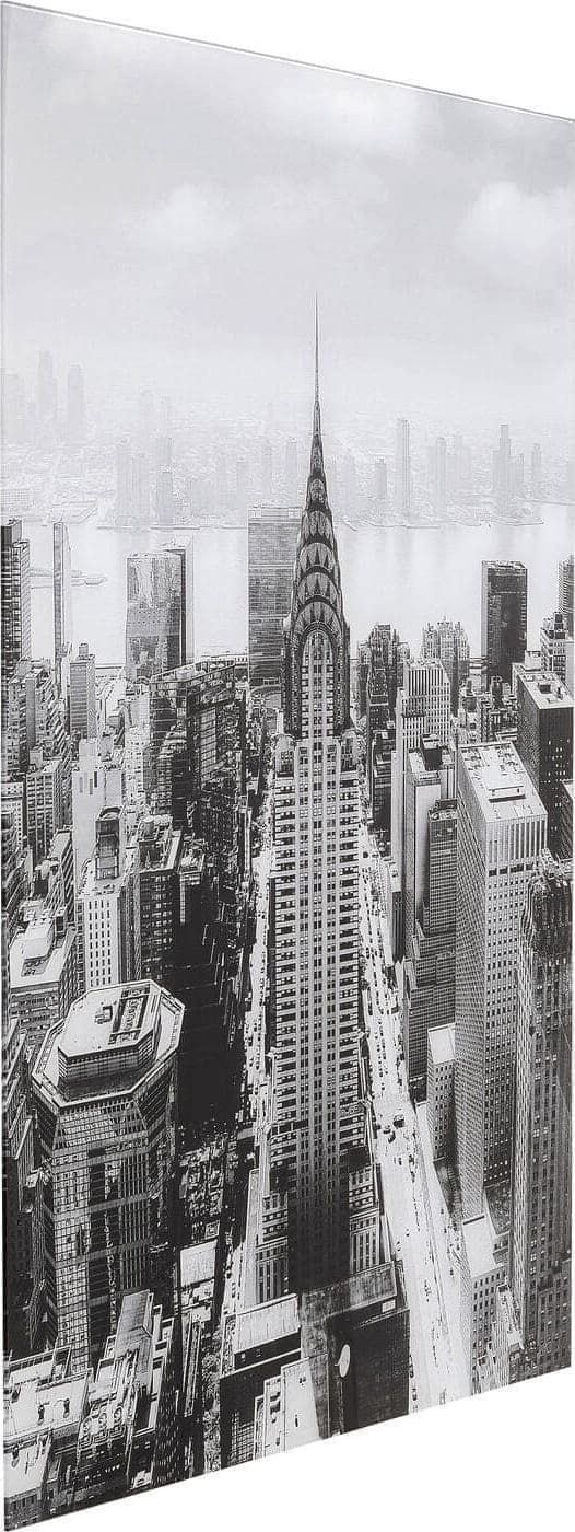 Schilderij Glas Manhattan View 120x80cm Kare Design Schilderij 56582