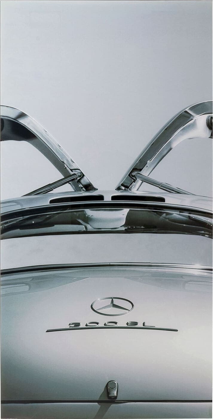 Schilderij Glas Triptychon Oldtimer Back 240x160cm Kare Design Schilderij 51522
