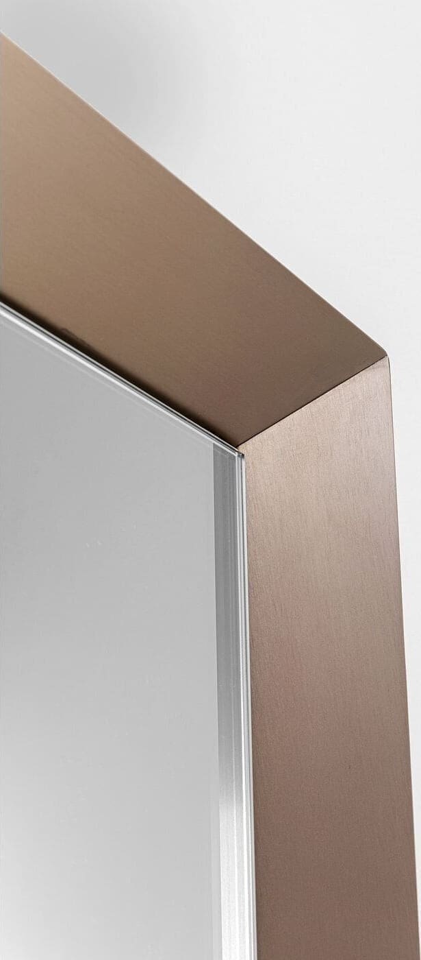 Spiegel Arezzo Coffee Trapez 65(45)x160cm Kare Design Spiegel 70027