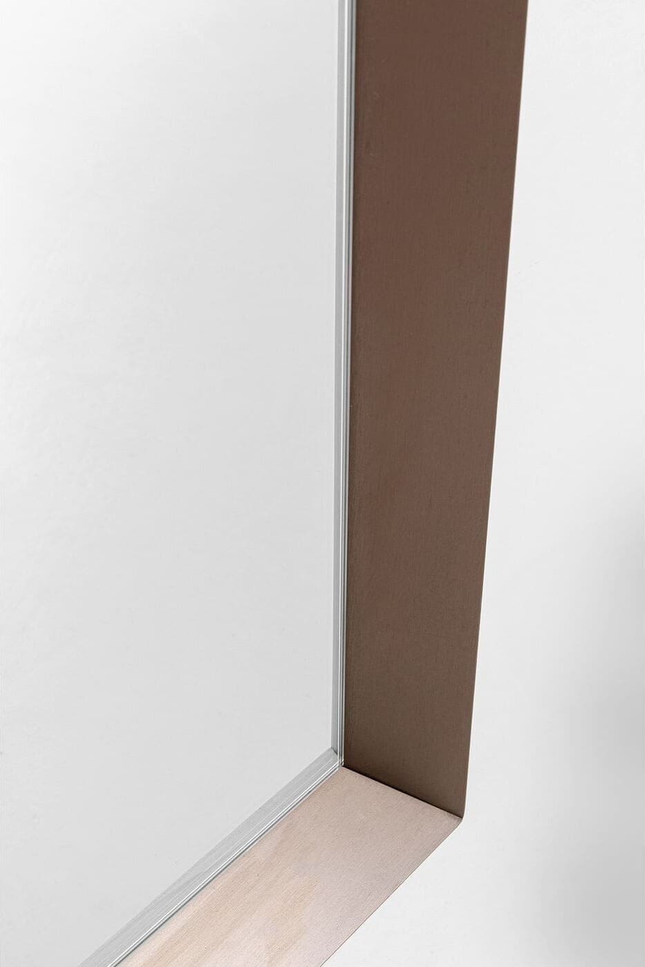 Spiegel Arezzo Coffee Trapez 65(45)x160cm Kare Design Spiegel 70027