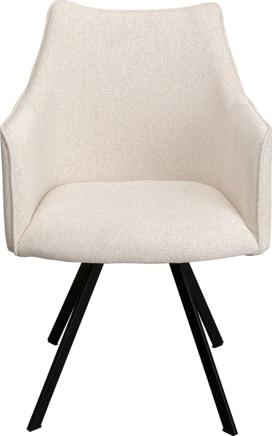 Swivel Armstoel Modino Cream Kare Design Armstoel 70424