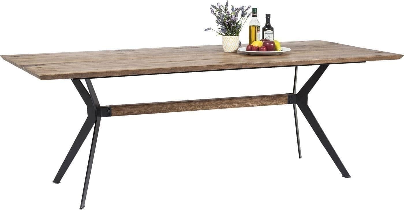 Tafel Downtown Oak 220x100cm Kare Design Eettafel 80759