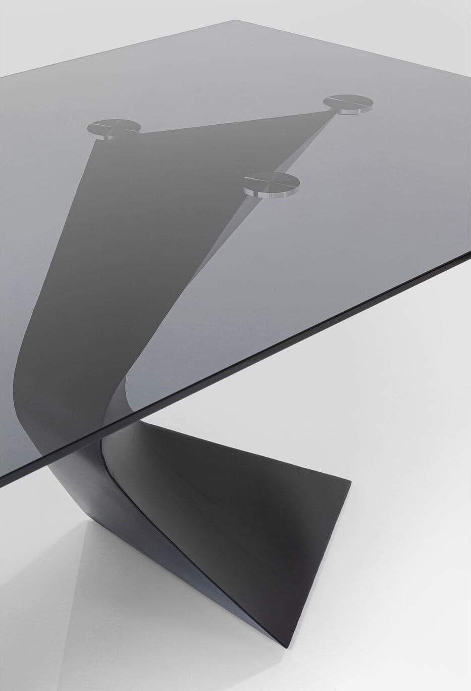 Tafel Gloria Black 200x100cm Kare Design Eettafel 85731