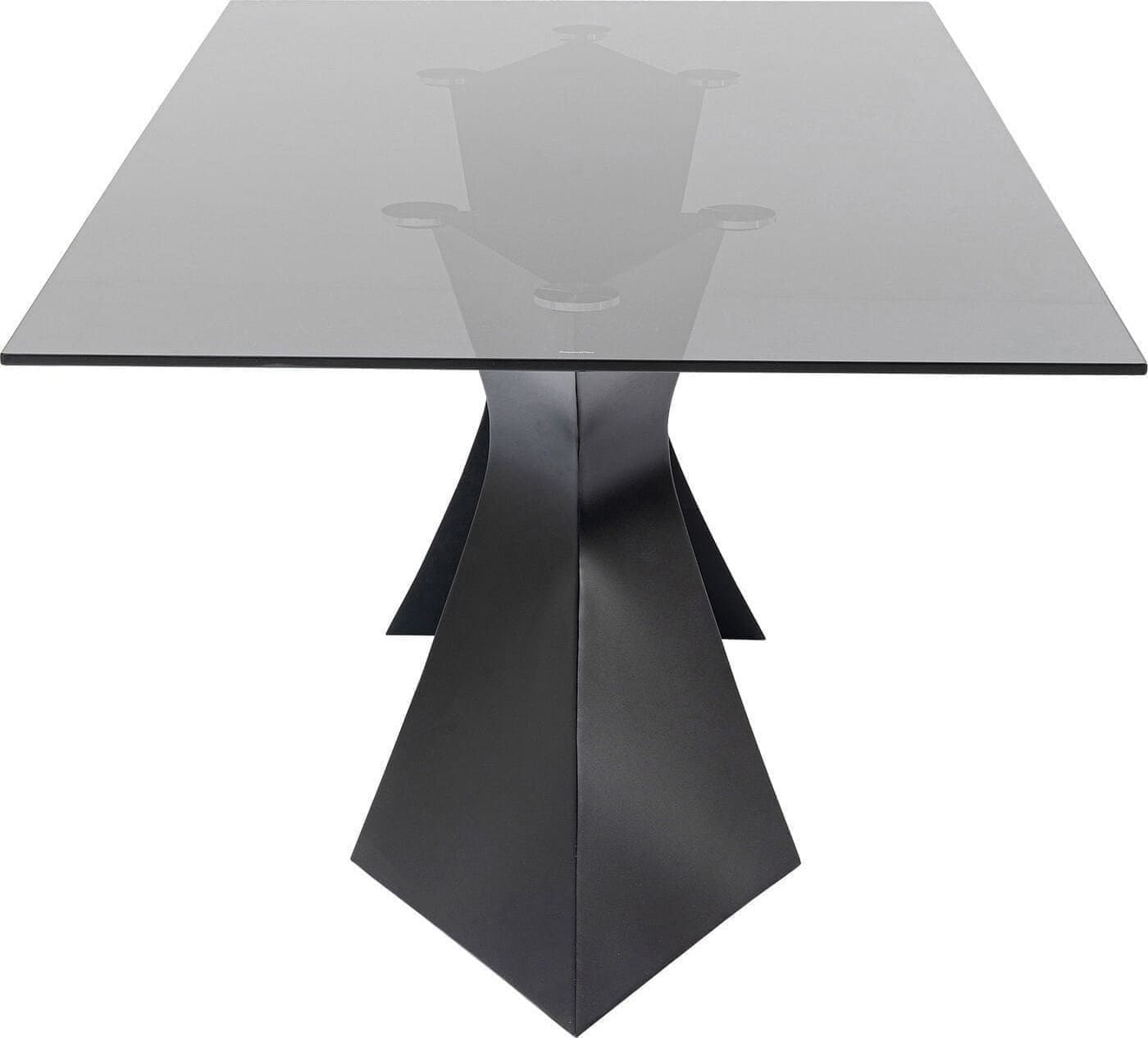 Tafel Gloria Black 200x100cm Kare Design Eettafel 85731