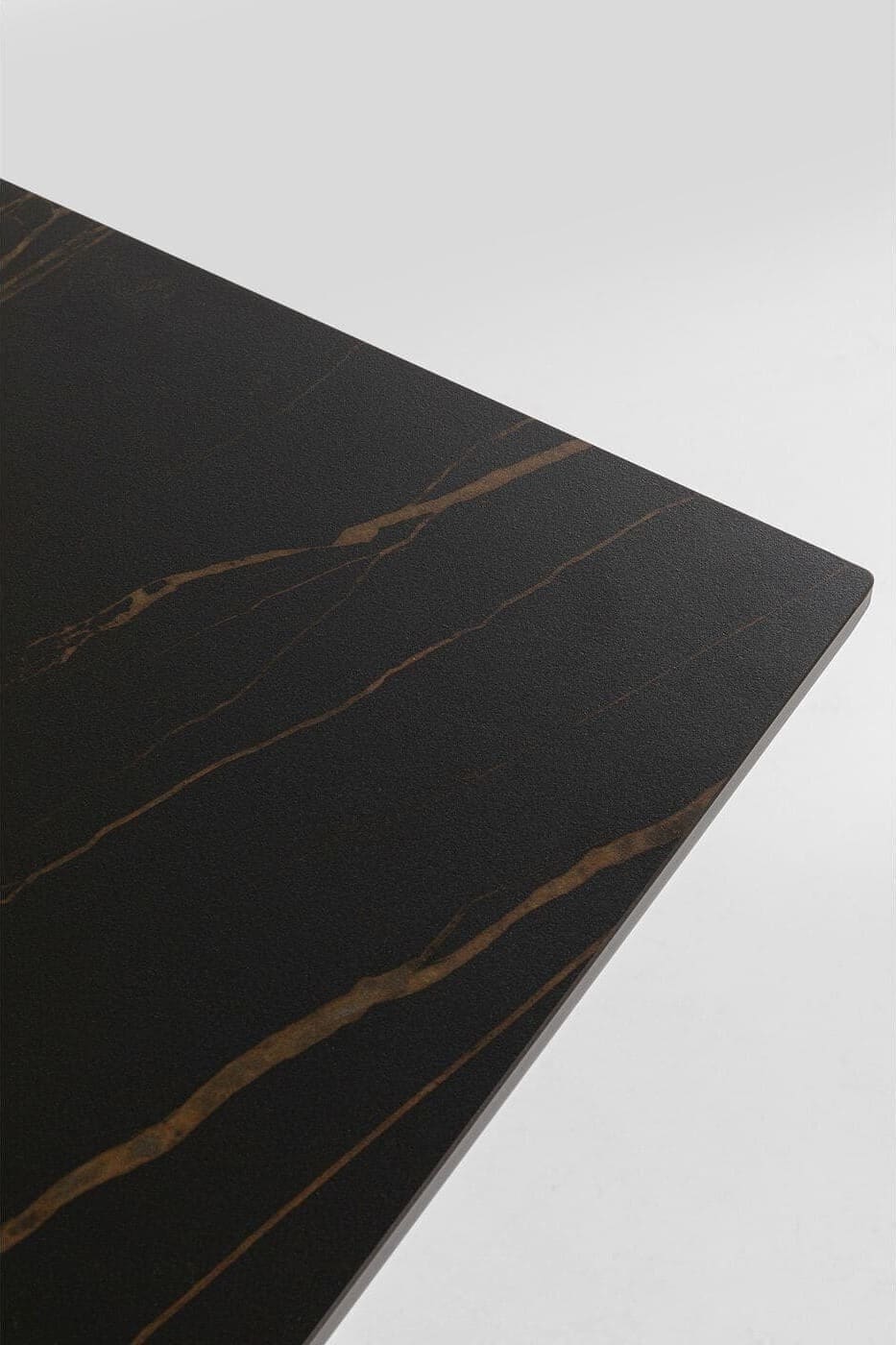Tafel Gloria Ceramic Black 180x90cm Kare Design Eettafel 87349