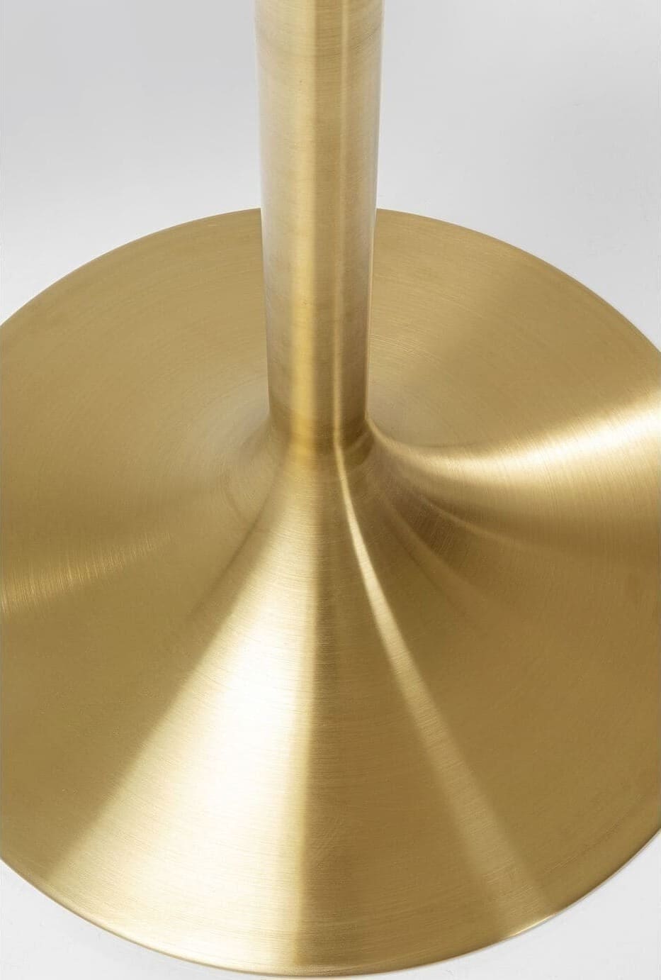 Tafel Invitation Set Ceramic White Brass Ø120cm Kare Design Eettafel 70493