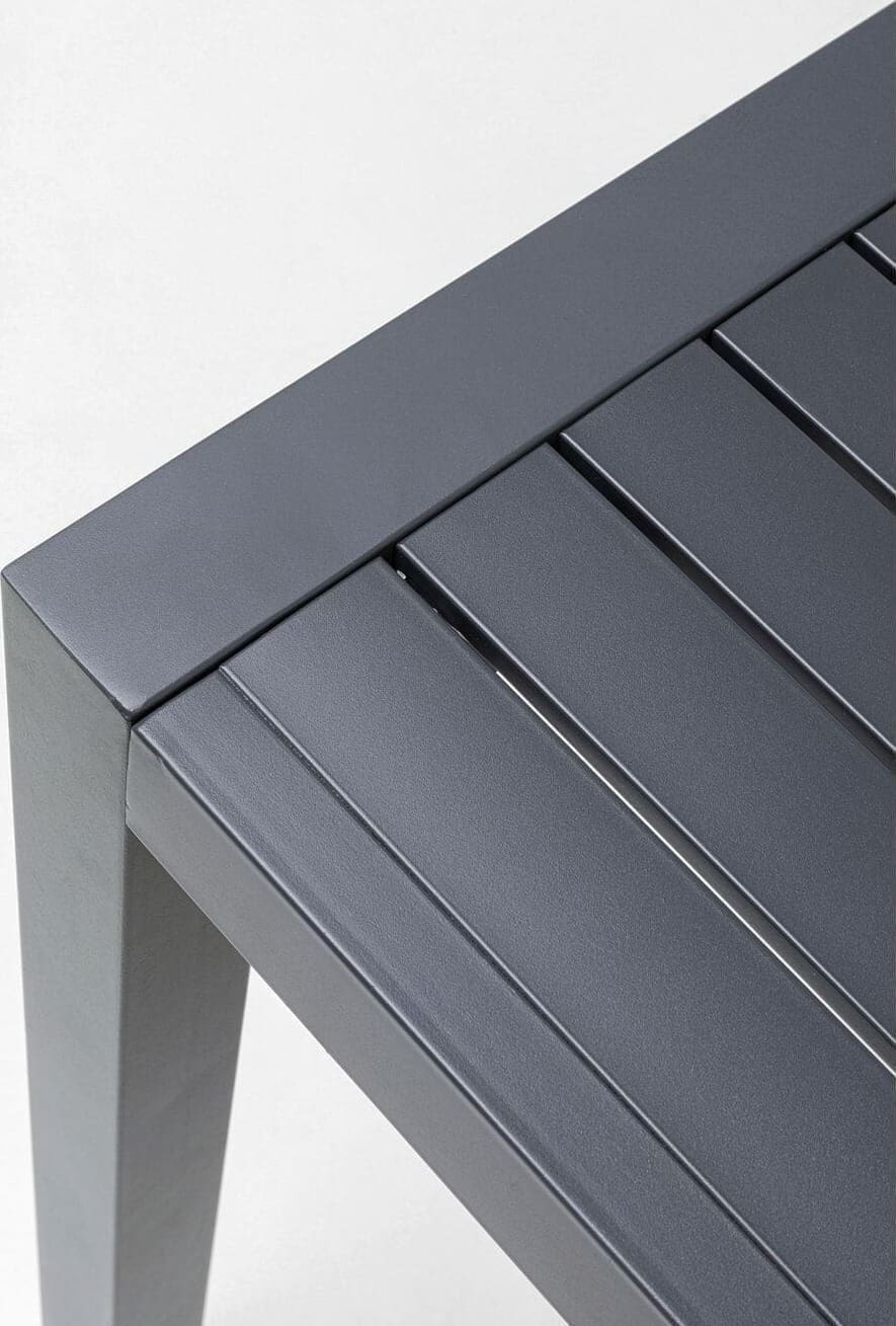Tafel Madagascar Black 80x140cm Kare Design Eettafel 70625
